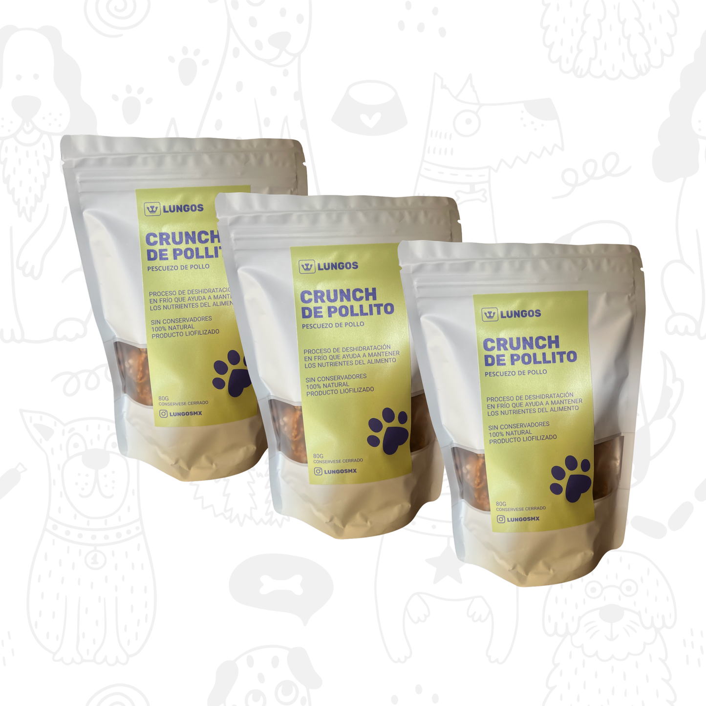 Pack de Crunch de Pollito